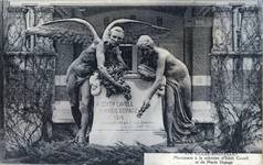 Rue Édith Cavell 32, Uccle, monument à Edith Cavell et Marie Depage (© KANAL Architecture, Brussels, fonds Jean-Baptiste Dewin)