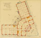 Rue Édith Cavell 32, Uccle, plan du rez-de-chaussée, octobre 1912 (© KANAL Architecture, Brussels, fonds Jean-Baptiste Dewin)