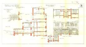 Avenue Montjoie 241, Uccle, élévation arrière et coupes, ACU/Urb. 3156 (1927)
