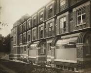 Winston Churchilllaan 255-​​259, Ukkel, westgevel (© KANAL Architecture, Brussels, fonds Jean-Baptiste Dewin)