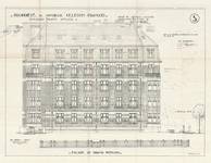 Rue de la Duchesse 34 et avenue Henri Dietrich 1, Woluwe-Saint-Lambert, élévation vers le boulevard Brand Whitlock, ACWSL/Urb. 2048 (1927)