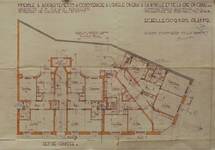 Rue du Canal 32, Bruxelles, plan du rez-de-chaussée, AVB/TP 54760 (1938)